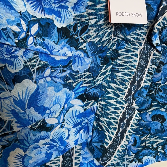 BNWT ‘Rodeo Show’ Blue Floral Skirt RRP $179.95 - Picture 2 of 11